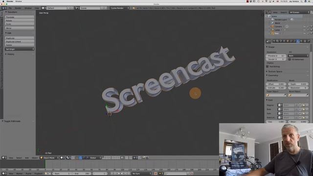 How to create Text Objects in Blender смотреть онлайн