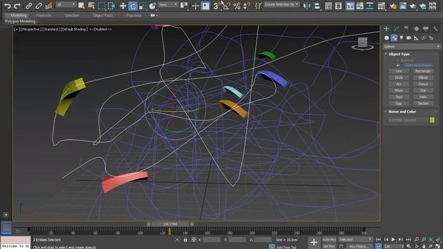 3dsmax Tutorial 34 Path Deform Modifiers Example | Full Course in English | Beginners Tutorial смотреть онлайн