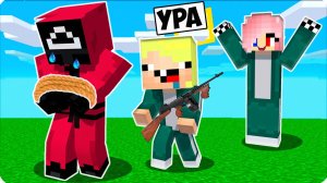 💚 Я СОЗДАЛА СВОЮ ИГРУ в КАЛЬМАРА и ПОБЕДИЛА! НУБИК SQUID GAME💚