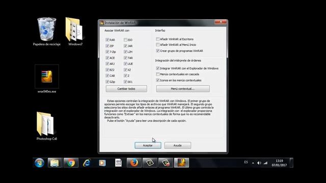 COMO DESCARGAR WINRAR FULL | 2017 | смотреть онлайн