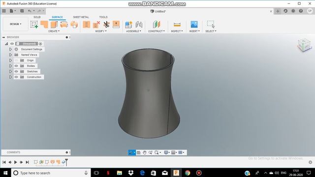 autodesk fusion 360 in loft command смотреть онлайн