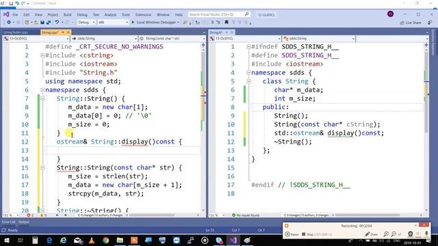 OOP244 - 2197 - Week 4 CL, DMA and Copy Constructor смотреть онлайн