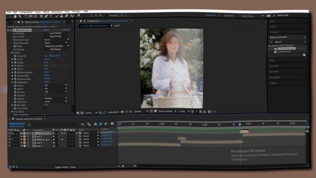 smooth white line transition tutorial in after effects (sapphire plugin) смотреть онлайн