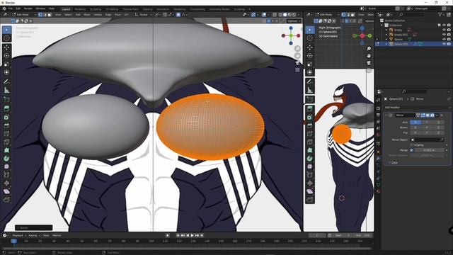 Create A Base Mesh Using Blueprint - blender смотреть онлайн