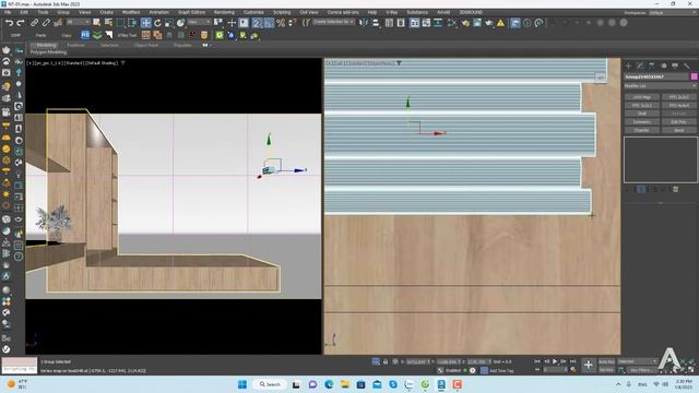REVIT TO CORONA RENDER  - BÀI 5.5: HOÀN THIỆN BÀI NỘI THẤT ( BAO CẢNH - ĐỒ DECOR )
