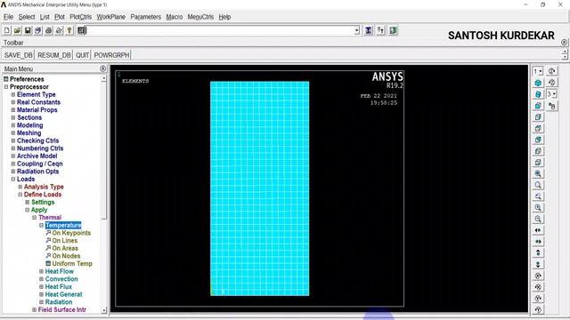 ANSYS Problem 14 | смотреть онлайн
