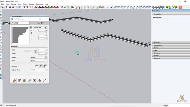 How to Use Profile Builder 3 Plugin For SketchUp part 1 | PROFILE BUILDER 3 TUTORIALS for beginner смотреть онлайн