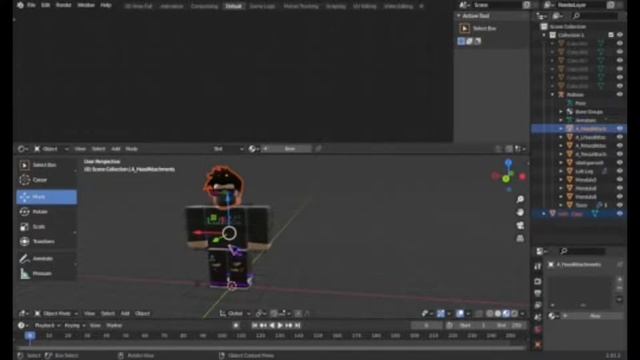 HOW TO MAKE ROBLOX GFX IN BLENDER (V 2.91.2) | Dragon смотреть онлайн