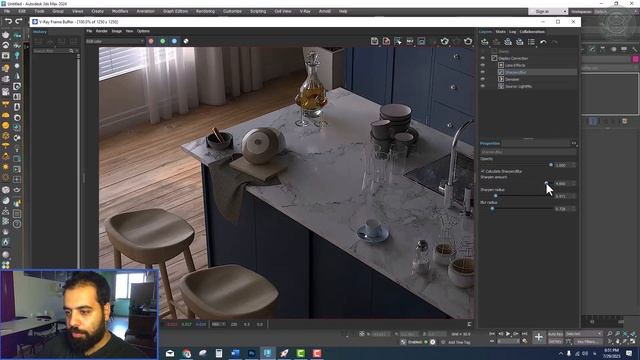 V Ray 6 Frame Buffer смотреть онлайн