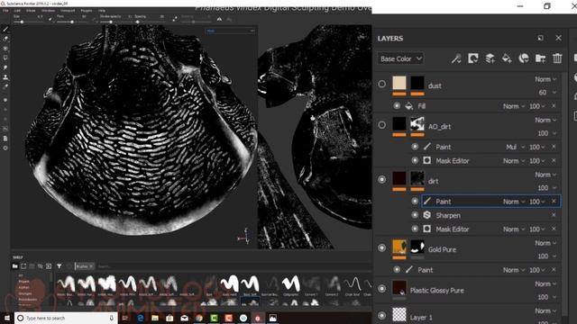 Phaneus vindex sculpting demo overview смотреть онлайн