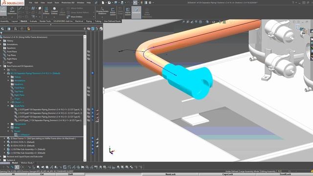 Solidworks Routing Problem #1 - Mated vs. Routed Parts are not integrated in Solidworks смотреть онлайн
