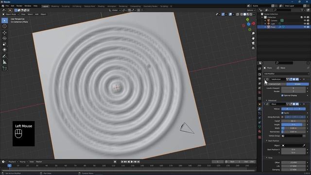 Blender, Wave Deformation patterns смотреть онлайн