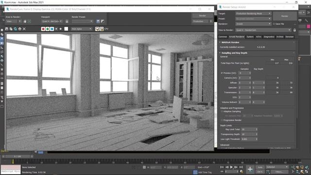 Arnold Render Settings Optimization | Class 02 |Arnold for 3ds Max смотреть онлайн