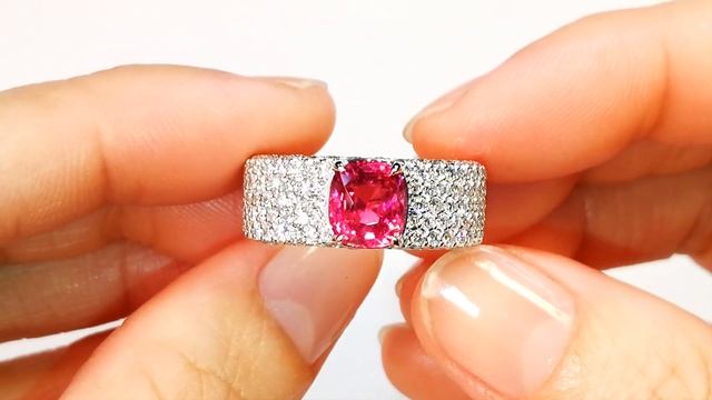 Jedi Spinel at 2.07 carats by Kat Florence. KF07007 смотреть онлайн