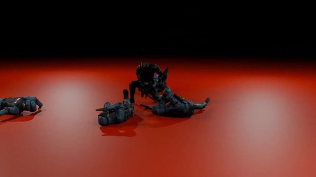 Quad kill Animation #blender #endorphin #rokoko #mixamo #physicsengine #ragdoll смотреть онлайн