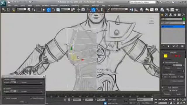 Modeling Low Polygon Game Characters in 3ds Max clip10 смотреть онлайн