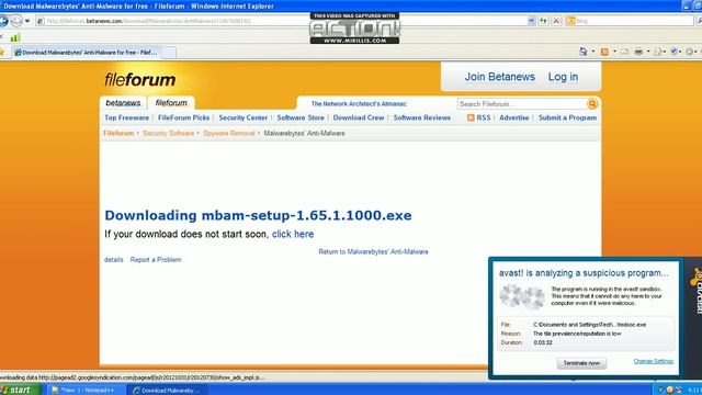 avast! Internet Security 7 - malicious links test смотреть онлайн