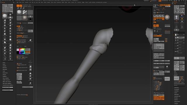 ZBrush TIP : ProjectAll for smoother transitions between different subtools. смотреть онлайн