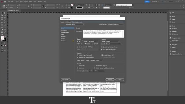 How to Save InDesign File as PDF | Tutorial смотреть онлайн