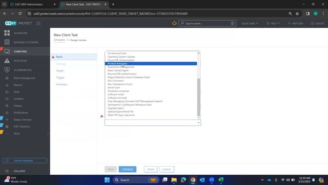 ESET MSP Portal Walkthrough Part 5: How to change a license смотреть онлайн