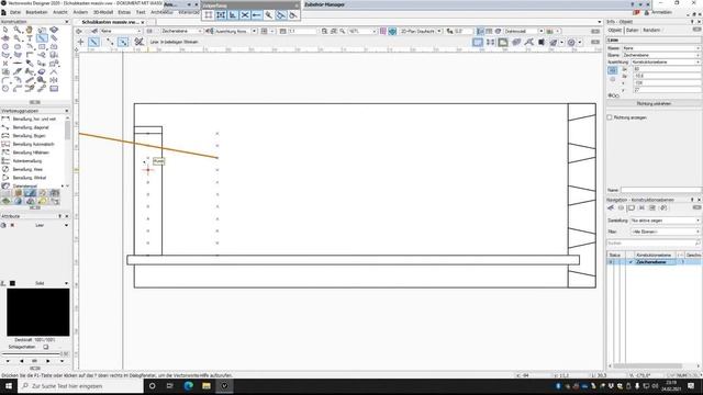 Vectorworks: Massiver Schubkasten mit offener Zinkung смотреть онлайн