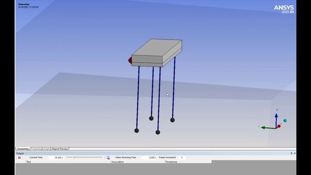Ansys Aqwa Tether- Fender Analysis #ansys #aqwa #analysis смотреть онлайн
