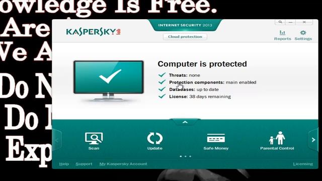 Tutoriel sur Kaspersky Internet Security 2013 смотреть онлайн