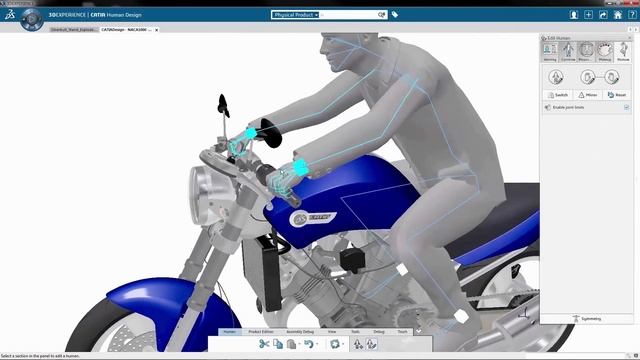 CATIA 3DEXPERIENCE | Human Design смотреть онлайн