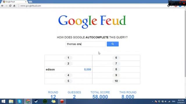 Dr Pufferfish plays... Google Feud! - Web browser game - смотреть онлайн
