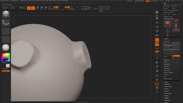 ASMR Zbrush - High Resolution sculpting.. what and how? (Soft Spoken) (Whispering) (Male) смотреть онлайн