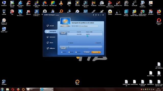 Aomei Backupper/ Sauvegarder en image disk votre Linux/ FR смотреть онлайн