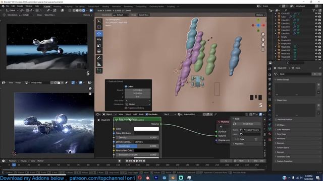 🔴 blender live - space ship in blender смотреть онлайн