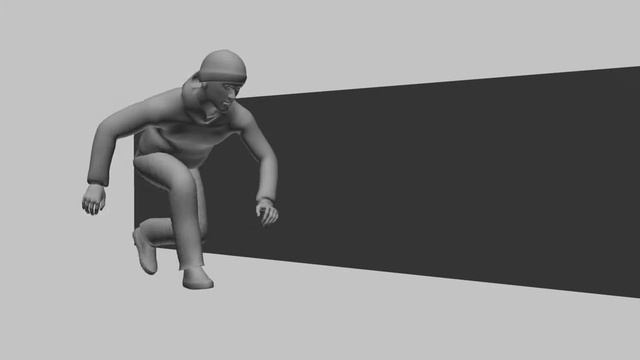 Game Animation - Locomotion Human Crouch Walk Foward Loop (3ds Max and Maya) смотреть онлайн