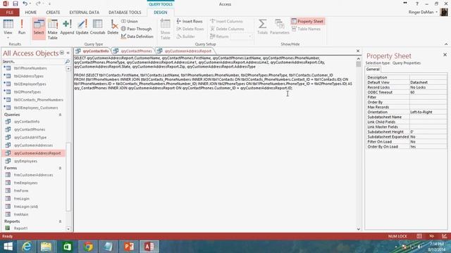 69. SQL Using Subqueries to Improve Performance (Programming In Access 2013) смотреть онлайн