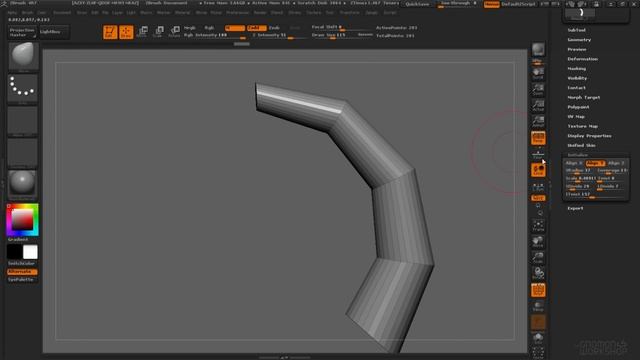 ZBrush 4R7 Занятие 5 ZTool смотреть онлайн