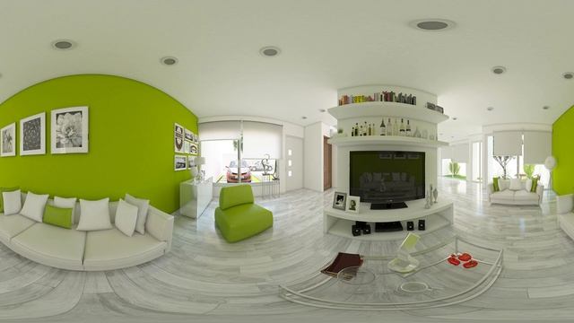 Animación 3D Render 360 para inmobiliarias - 3D Max Vray Pano2vr 2019 смотреть онлайн