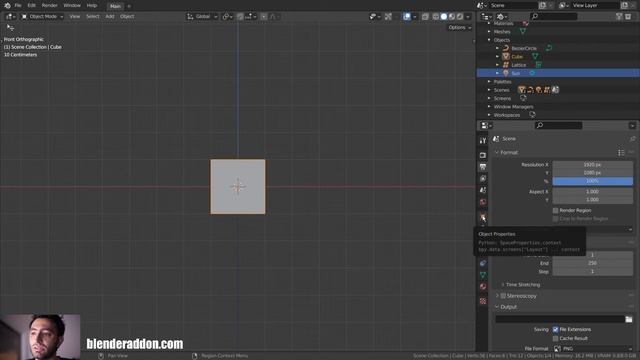 08 Object Data-Block Types and Properties смотреть онлайн