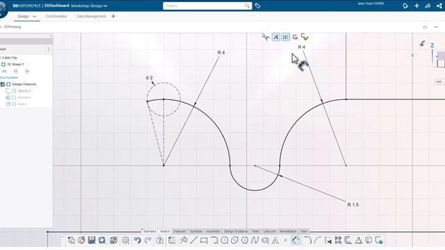 Design and 3D Print a cable clip with SOLIDWORKS xDesign смотреть онлайн