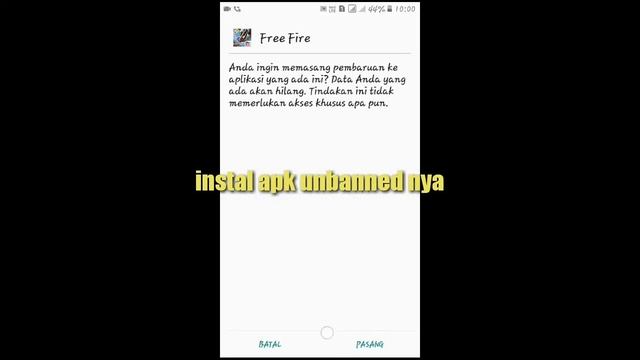 CARA UNBANNED DEVICE FREE FIRE MATCH SOLO RANK CEPAT смотреть онлайн