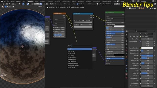 Blender Tutorial | Procedural Scratched Metal Material смотреть онлайн
