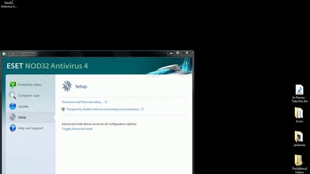 Nod32 Antivirus 4 - Standard To Advance Mode смотреть онлайн