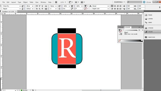 InDesign Tutorial: Easy way to create your own logo смотреть онлайн