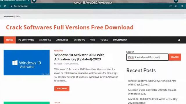 IObit Start Menu 8 Pro 6.0.1.2 With Crack Free Download смотреть онлайн