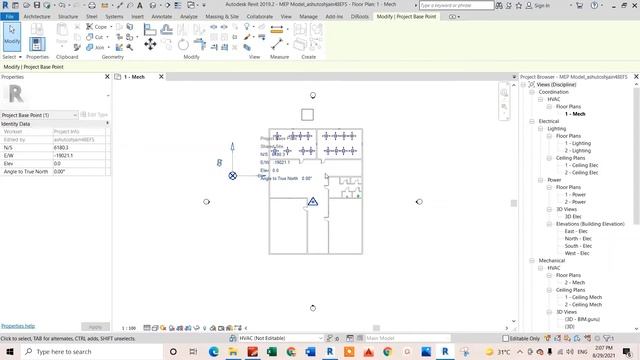 Project base point & survey point in revit смотреть онлайн
