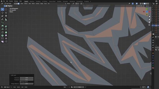 Safe Inset 2 -Testing (blender free addon) смотреть онлайн