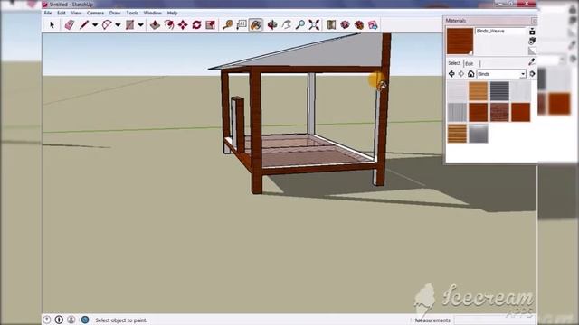 Tutorial Sketchup "Membuat Kandang Ayam Sederhana" смотреть онлайн