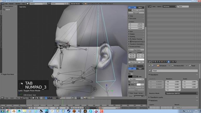 Blender 2 7 full IK rigging tutorial ep 2 Finis the rig смотреть онлайн