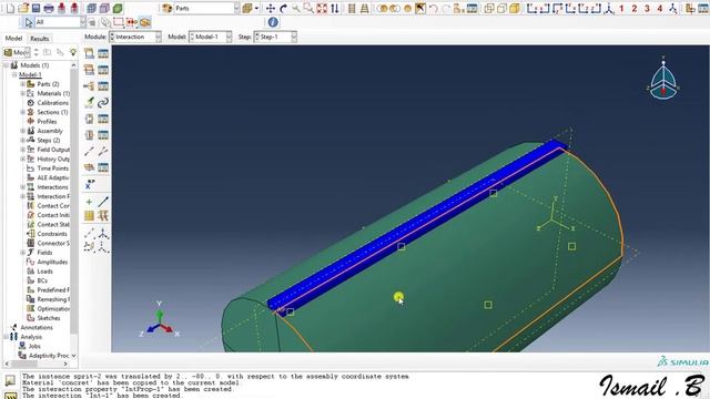 #ABAQUS tutorials : splitting #tensile strenght of #concrete смотреть онлайн