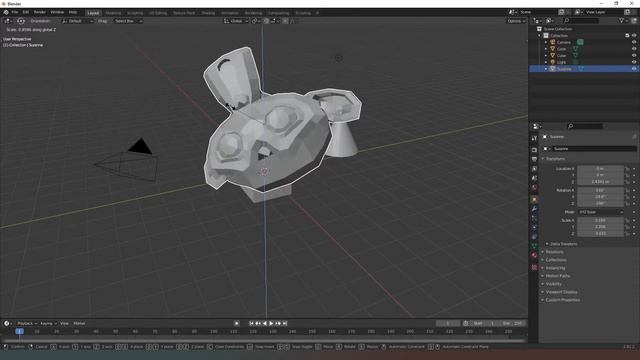 [Blender] Beginner training #2 Shortcuts смотреть онлайн